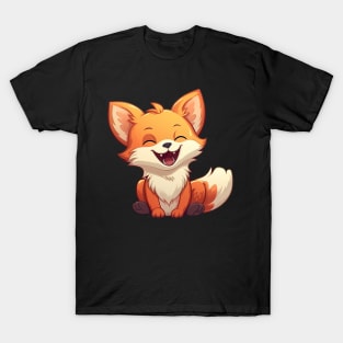 Happy Smiling Fox T-Shirt
